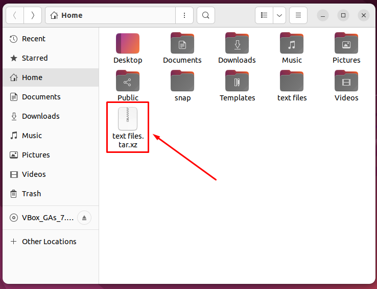 How do I tar and untar a folder in Ubuntu 22.04 Liberian Geek