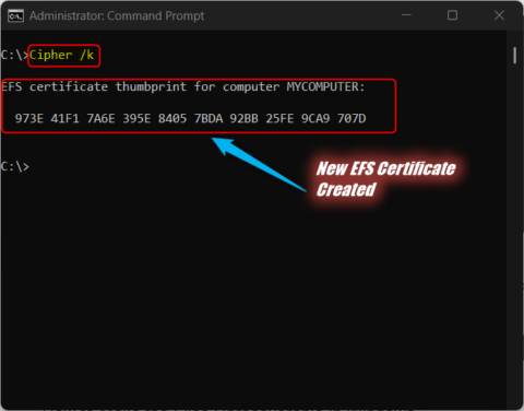 Cipher Command in Windows: Encrypt, Decrypt, and Wipe Free Space ...